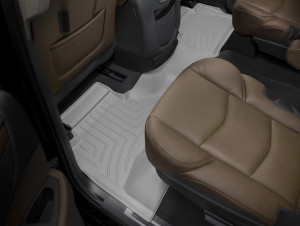 Cadillac Escalade ESV 2015-2024 - Коврики резиновые с бортиком, задние, серый. (WeatherTech) фото, цена