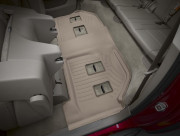 Cadillac Escalade ESV 2015-2024 - Коврики резиновые c бортиком, третий ряд, бежевые. (WeatherTech) фото, цена