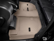 Cadillac Escalade ESV 2007-2024 - Коврики резиновые с бортиком, задние, бежевые. (WeatherTech)  без прохода к 3 ряду фото, цена