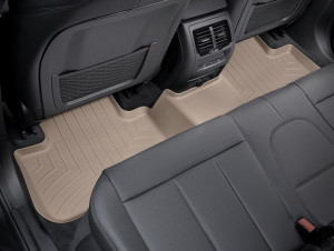 BMW X4 2019-2021 - Коврики резиновые с бортиком, задние, бежевый (WeatherTech) фото, цена