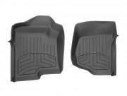 Chevrolet Avalanche 2007-2013 - Коврики резиновые 3D лайнеры, передние, черные (WeatherTech) фото, цена