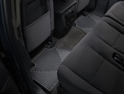 Chevrolet Avalanche 2007-2013 - Коврики резиновые, задние, черные. (WeatherTech) фото, цена