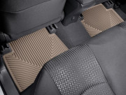 Toyota Prius 2016-2021 - Коврики резиновые, задние, бежевые. (WeatherTech) фото, цена