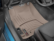 Subaru Impreza 2017-2022 - Коврики резиновые с бортиком, передние, бежевые (WeatherTech) фото, цена