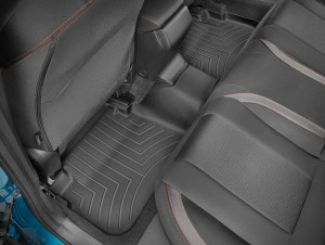 Subaru Impreza 2017-2022 - Коврики резиновые с бортиком, задние, черные (WeatherTech) фото, цена