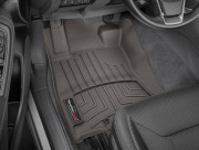 Subaru Forester 2019-2022 - Коврики резиновые с бортиком, передние, какао. (Weathertech) фото, цена