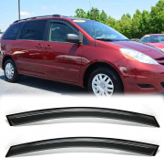 Toyota Sienna 2004-2010 - Дефлекторы окон (ветровики), передние. (AVS) фото, цена
