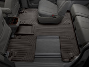 Toyota Sienna 2013-2021 - (7 мест) Коврики резиновые с бортиком, задние, 2 и 3 ряд, черные. (WeatherTech) фото, цена