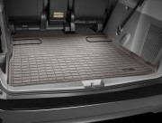 Toyota Sienna 2013-2021 - (2 ряда) Коврик резиновый в багажник, какао. (WeatherTech) фото, цена