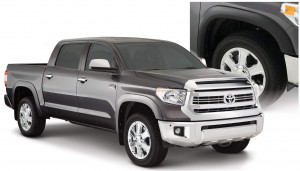 Toyota Tundra 2014-2020 - Расширители колесных арок, к-т 4 шт (Bushwacker) Белый цвет фото, цена