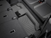 Volkswagen Tiguan Allspace 2017-2022 - All Space Коврики резиновые с бортиком, 3-ряд, черный (WeatherTech) фото, цена