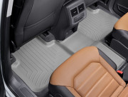 Volkswagen Atlas 2018-2024 - Коврики резиновые с бортиком, задние, серый (WeatherTech) 6 мест фото, цена