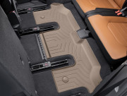 Volkswagen Atlas 2018-2024 - Коврики резиновые с бортиком, задние для третьего ряда, бежевый (WeatherTech) 6 мест фото, цена