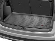 Volkswagen Atlas 2018-2021 - (3 ряда) Коврик резиновый в багажник, черный. (WeatherTech) фото, цена