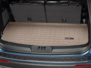 Ford Explorer 2020-2021 - (7 мест) Коврик резиновый в багажник, бежевый. (WeatherTech) фото, цена