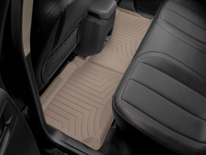 Chevrolet Equinox 2010-2024 - Коврики резиновые с бортиком, задние, бежевые. (WeatherTech) фото, цена