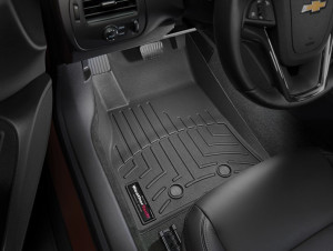 Chevrolet Volt 2011-2015 - Коврики резиновые с бортиком, передние, черные (WeatherTech) фото, цена