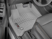Chevrolet Traverse 2016-2021 -  Коврики резиновые с бортиком, передние, cерые. (WeatherTech) фото, цена