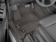 Chevrolet Traverse 2016-2021 -  Коврики резиновые с бортиком, передние, какао. (WeatherTech) фото, цена