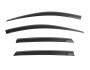Volkswagen ID.4 2021-2023 - Дефлектори вікон з метал чорним молдингом, к-т 4 шт (Wellvisors) фото, цена