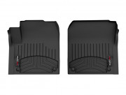 Volvo VNL series 2022-2023 - Лайнери передні (килимки гумові з анатомічним бортиком) чорні (WeatherTech) фото, цена