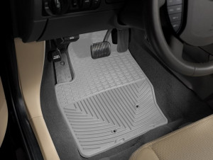 Volvo XC90 2003-2014 - Коврики резиновые, передние, серые (WeatherTech) фото, цена