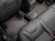 Volvo S80 2010-2018 - Коврики резиновые с бортиком, задние, какао (WeatherTech) фото, цена