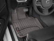 Volvo V60  2019-2024 - Лайнери передні (килимки гумові з анатомічним бортиком) какао (WeatherTech) фото, цена