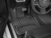 Volvo V60 Cross Country 2019-2024 - Лайнери передні (килимки гумові з анатомічним бортиком) чорні (WeatherTech) фото, цена