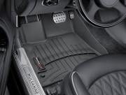 Bentley Mulsanne 2011-2018 - Лайнери передні (килимки гумові з анатомічним бортиком) чорні (WeatherTech) фото, цена
