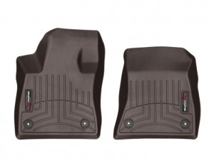 Infiniti QX50 2019-2024 - Лайнери передні (килими гумові з анатомічним бортиком) коричневі (WeatherTech)  фото, цена