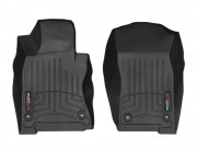 Infiniti Q50 2019-2022 - Лайнери передні (килими гумові з анатомічним бортиком) чорні (WeatherTech)  фото, цена