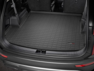 Kia Telluride 2020-2023 - Лайнер в багажник за другим рядом чорний WeatherTech фото, цена