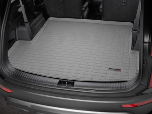 Kia Telluride 2020-2023 - Лайнер в багажник за другим рядом сірий WeatherTech фото, цена
