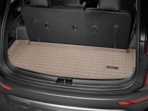 Kia Telluride 2020-2023 - Лайнер в багажник за третім рядом бежевий WeatherTech фото, цена