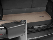Kia Telluride 2020-2023 - Лайнер в багажник за третім рядом з накидкою бежевий WeatherTech фото, цена