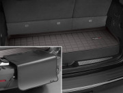 Mazda CX-9 2016-2023 - Лайнер в багажник (3 ряди) з накидкою, какао WeatherTech фото, цена