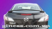 Mazda 3 2010-2011 - Спойлер на крышку багажника (под покраску) фото, цена