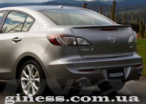 Mazda 3 2010-2011 - Лип спойлер на крышку багажника (под покраску) фото, цена