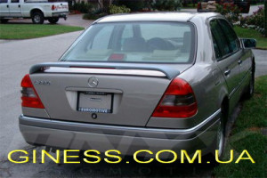 Mercedes-Benz C 1993-2000 - Спойлер на крышку багажника со стопом (под покраску) фото, цена