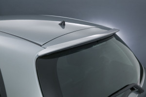 Toyota Yaris 2007-2010 - ( Liftback) - Лип-спойлер на заднее стекло (под покраску) - Rear Spoiler фото, цена