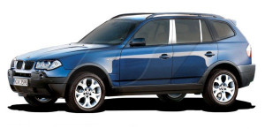 BMW X3 2003-2010 - Накладки на стойки хромированные, комплект 6 штук. (USA) фото, цена