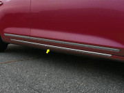 Buick LaCrosse 2010-2011 - Хромированные накладки на пороги  к-т 2 шт. фото, цена