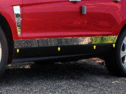 Cadillac SRX 2010-2011 - Хромированные накладки на двери  к-т 8 шт. фото, цена
