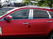 Cadillac SRX 2010-2011 - Хромированные накладки на стойки  (к-т 4 / 6 / 8 шт.) фото, цена