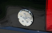 Cadillac Escalade 2007-2010 - Хромированная накладка на лючек бензобака. фото, цена