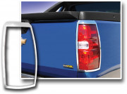 Cadillac Escalade 2007-2010 - (SUV / EXT) - Хромированные накладки на задние фонари. фото, цена