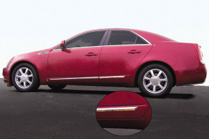 Cadillac CTS 2008-2010 - (CTS / CTS Wagon) - Молдинги хромированные. фото, цена