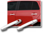 Toyota Yaris 2007-2010 - (2DR/4DR) - Хромированные накладки на ручки. фото, цена