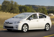 Toyota Prius 2010-2011 - Хромированные накладки на стойки  (к-т 4 / 6 шт.) фото, цена